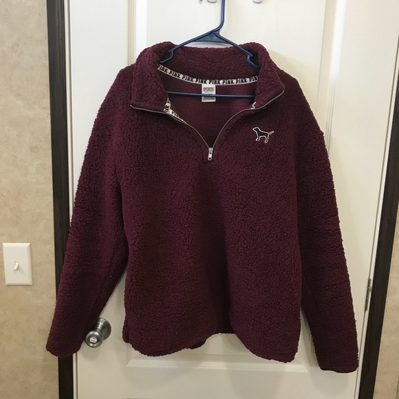 PINK Victoria's Secret Jackets & Blazers - Victoria’s Secret Pink Sherpa